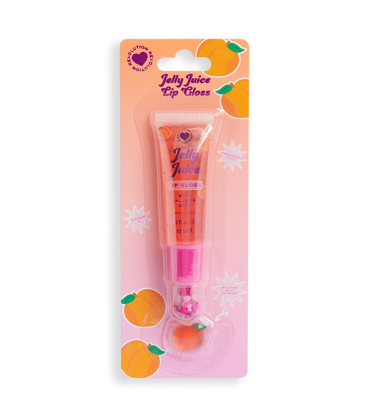 I Heart Revolution - Brilho labial Jelly Juice - Peach