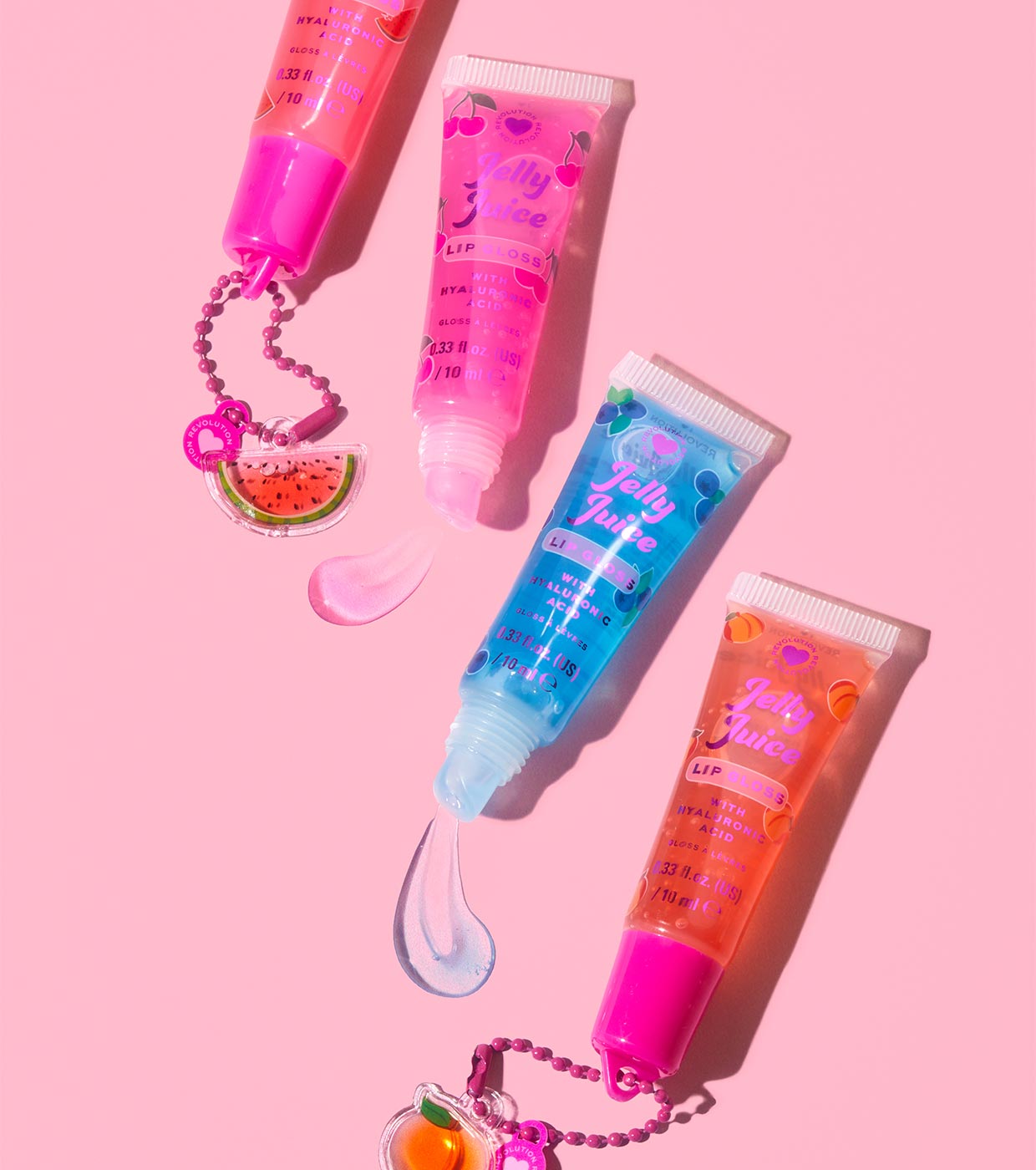 I Heart Revolution - Brilho labial Jelly Juice - Peach