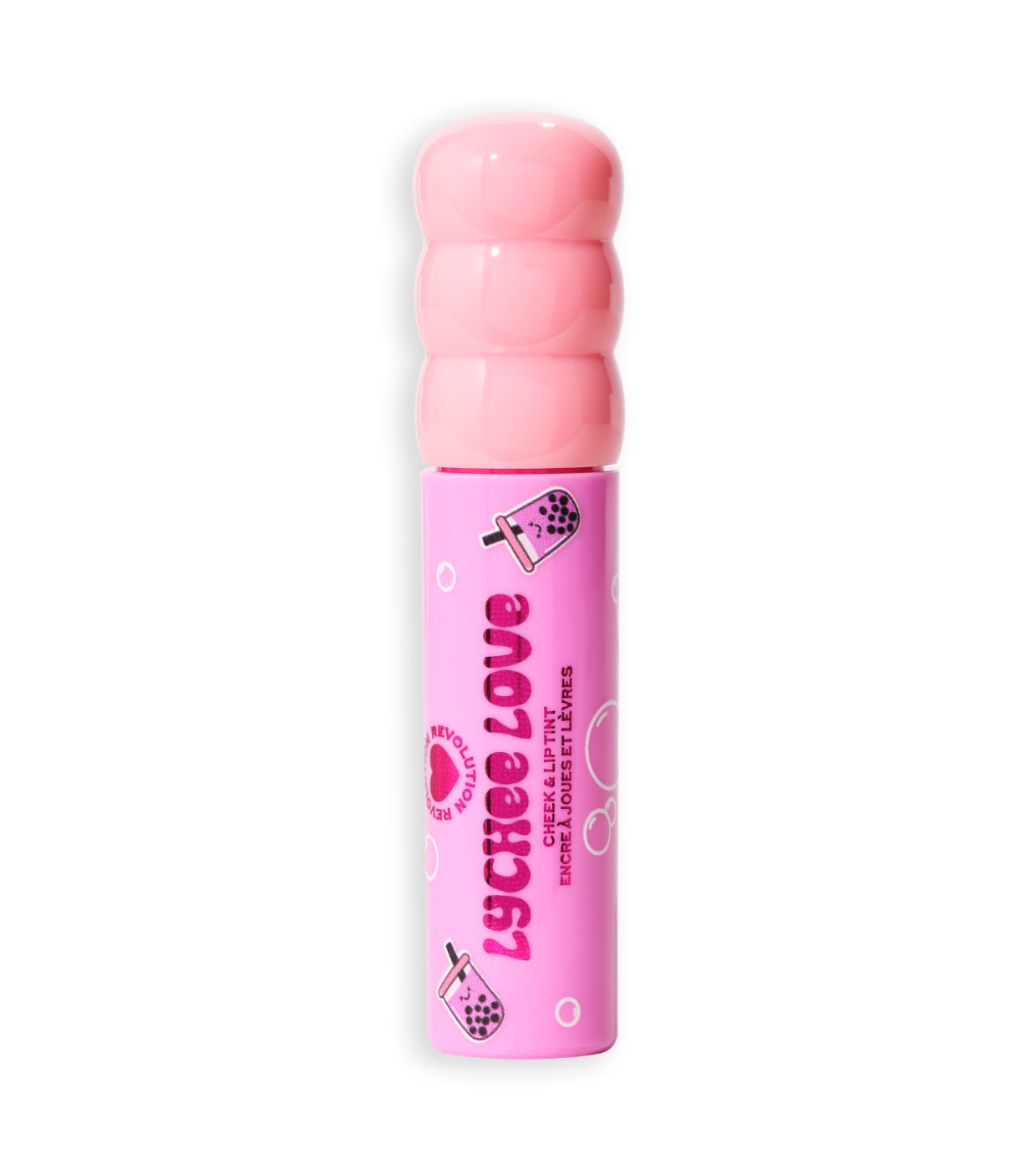 I Heart Revolution - *I Heart Boba* - Tintura para bochechas e lábios - Lychee Love