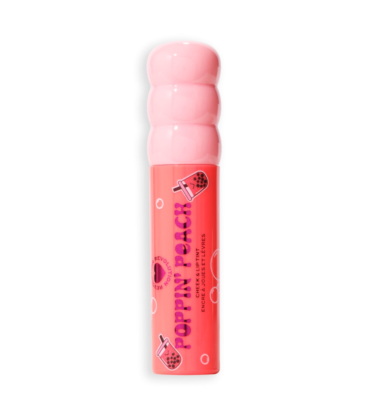 I Heart Revolution - *I Heart Boba* - Tintura para bochechas e lábios - Poppin´ Peach