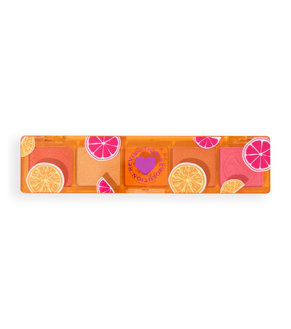 I Heart Revolution - Mini paleta de sombras Zesty Zing Mini Matc Palette
