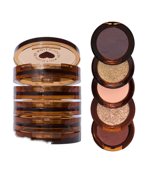 I Heart Revolution - Paleta de Sombras Snack Stacks - Cocoa Bronze