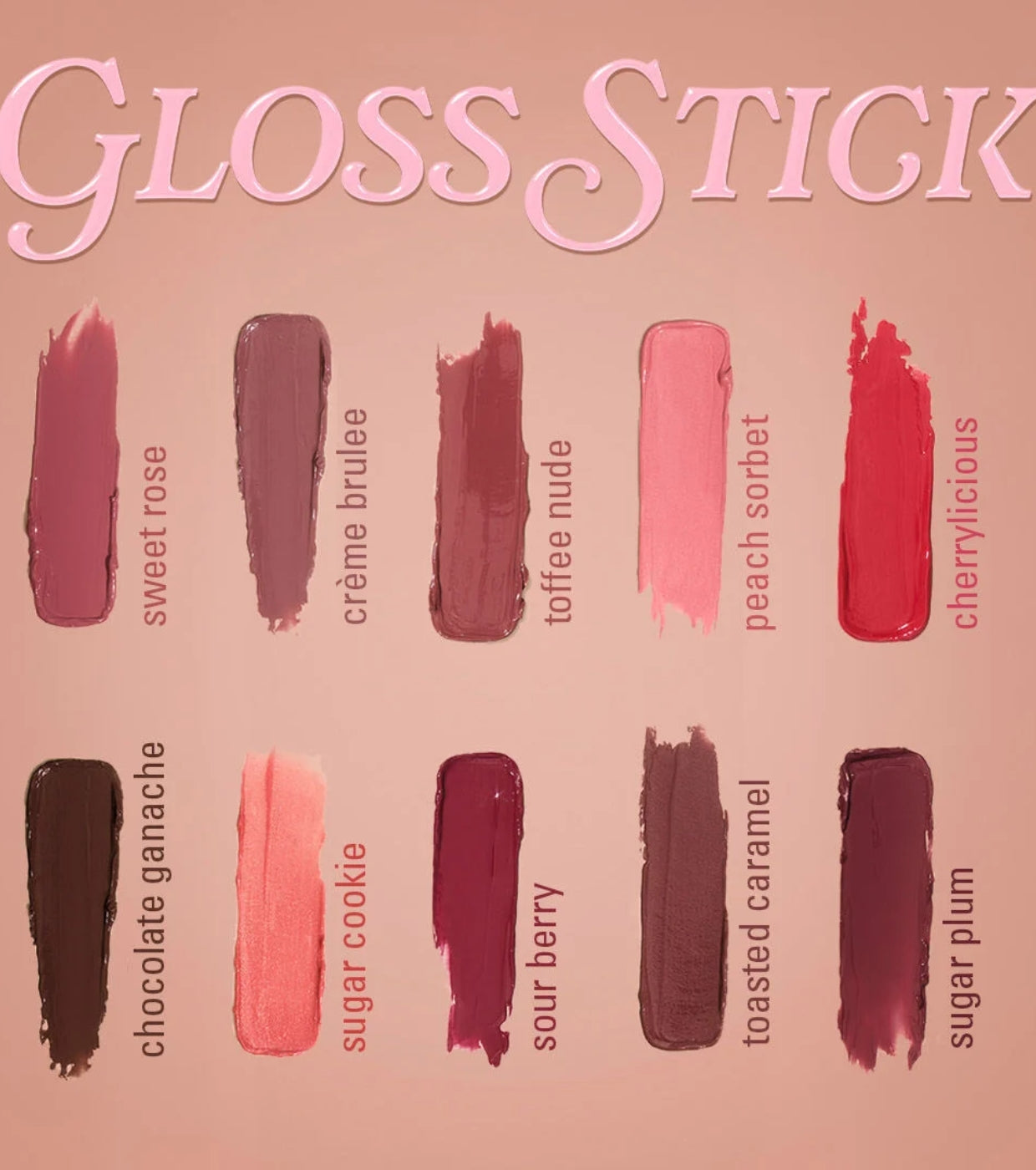 Makeup Revolution - Batom Pout Lip Gloss Stick - Sugar Plum Mauve