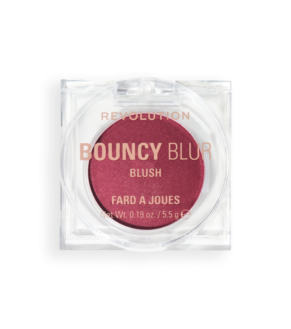 Makeup Revolution - Blush Cream to Powder Bouncy Blur - Bouncy Berry