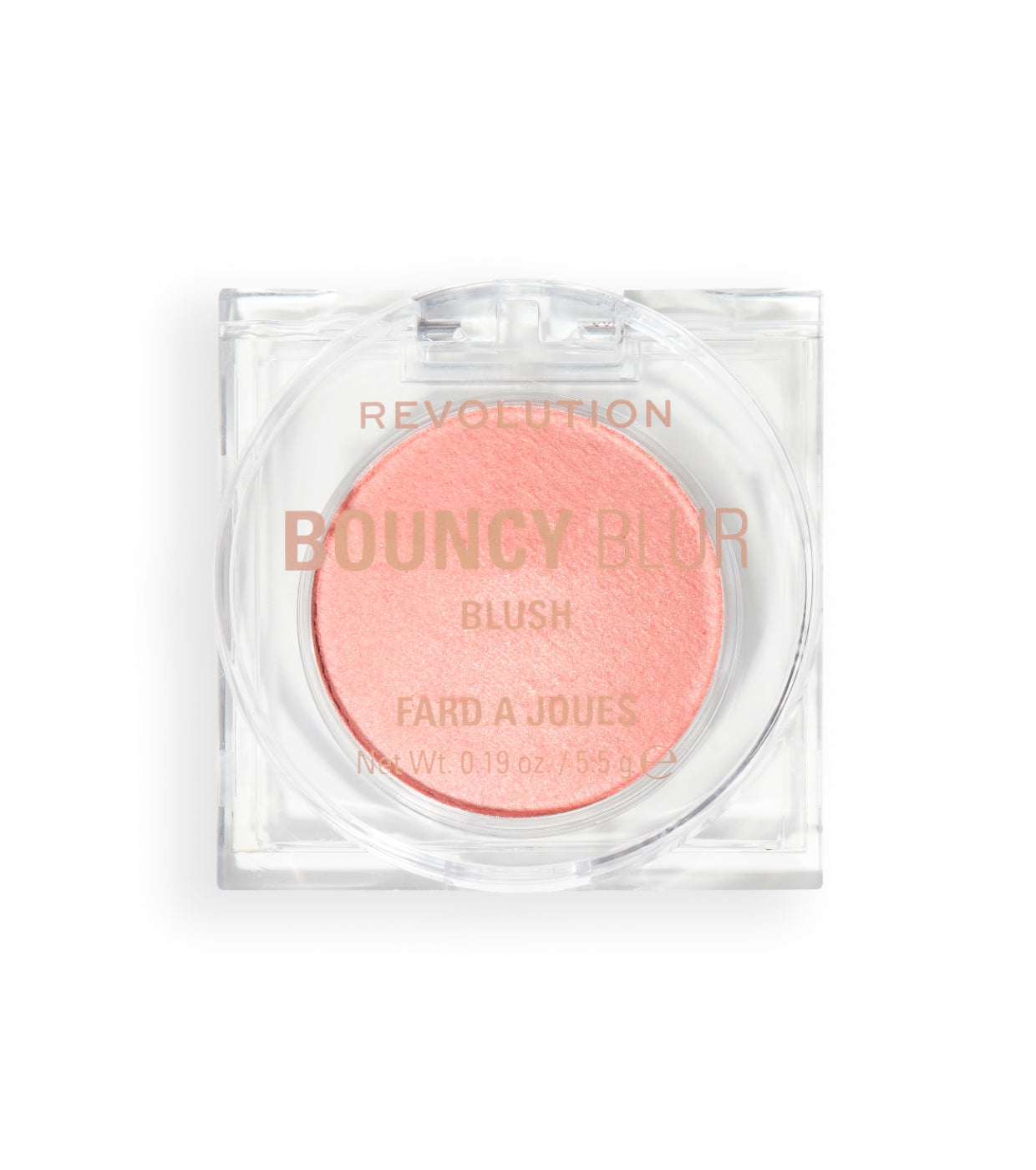 Makeup Revolution - Blush Cream to Powder Bouncy Blur - Light as a Cloud Peachy Pink