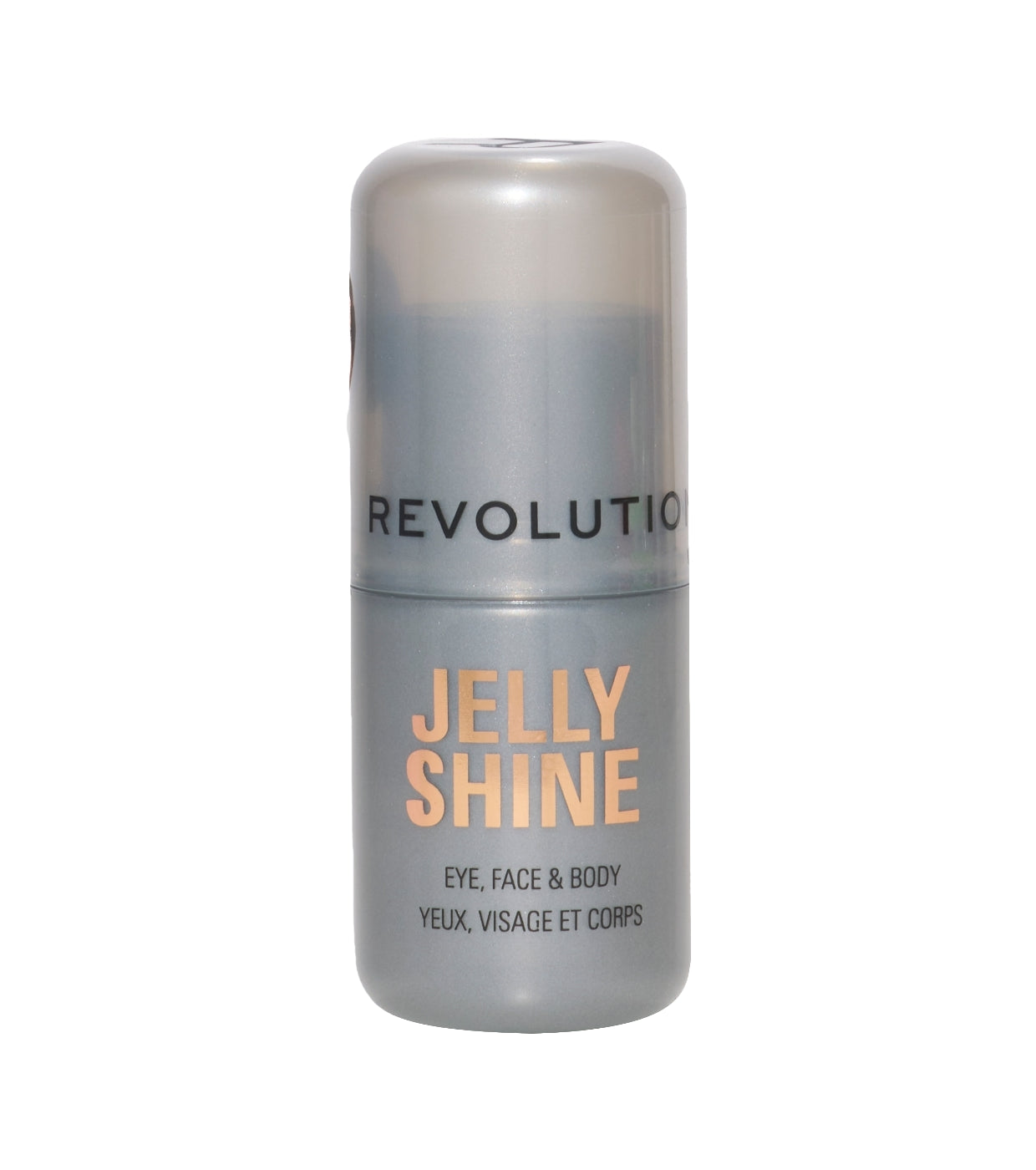 Makeup Revolution - Iluminador Jelly Shine Shadow and Highlight Stick - Silver Moonlight