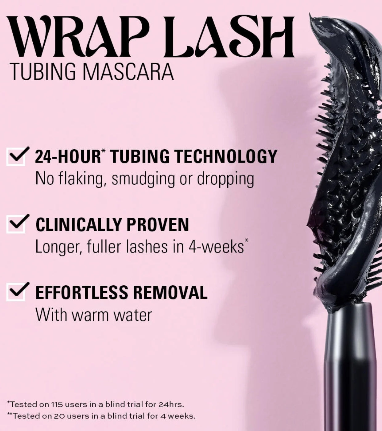 Makeup Revolution - Máscara para Cílios Wrap Lash - Brown