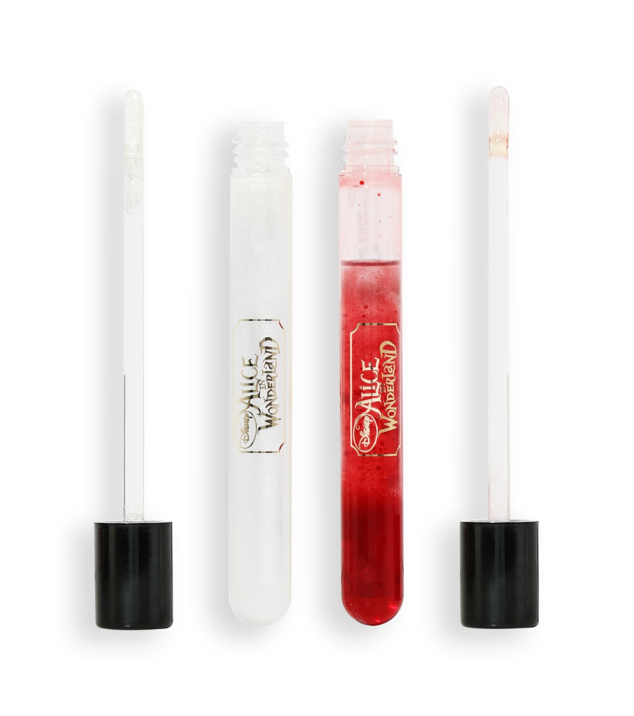 Revolution - *Alice in Wonderland* - Lip Gloss + Lip Oil Duo Queen Lip Duo