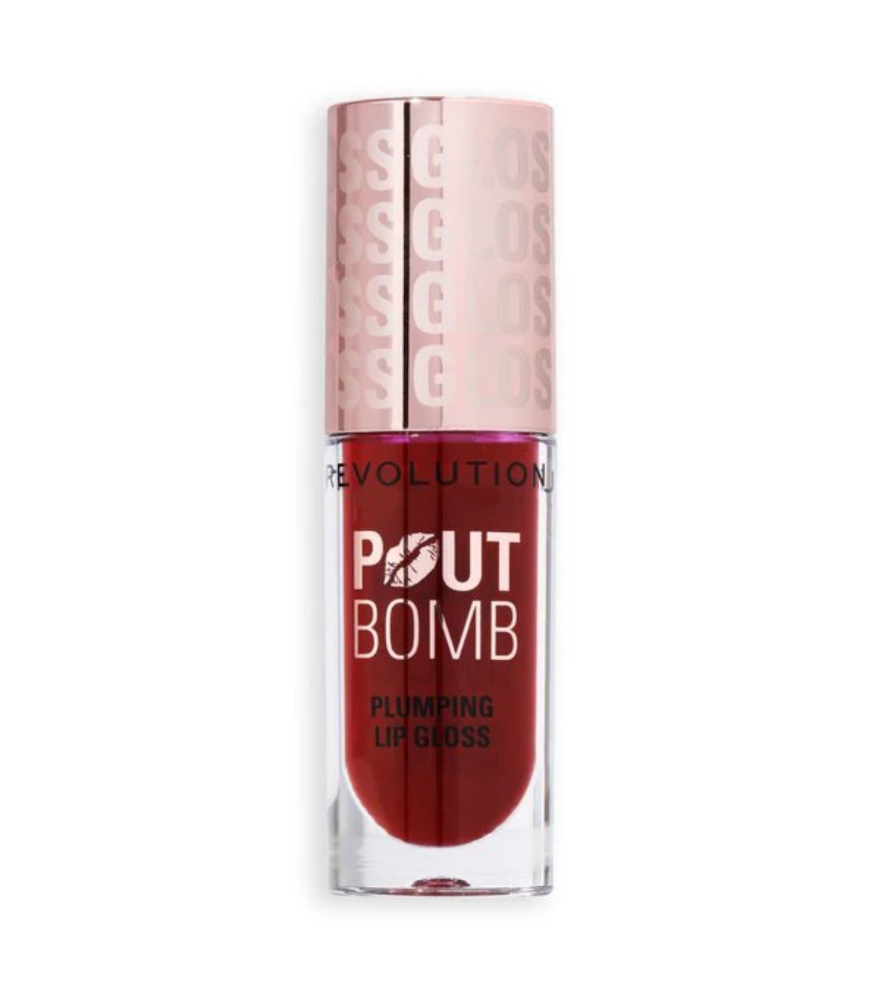 Revolution - Brilho labial volumizante Pout Bomb - Jelly Berry Mauve