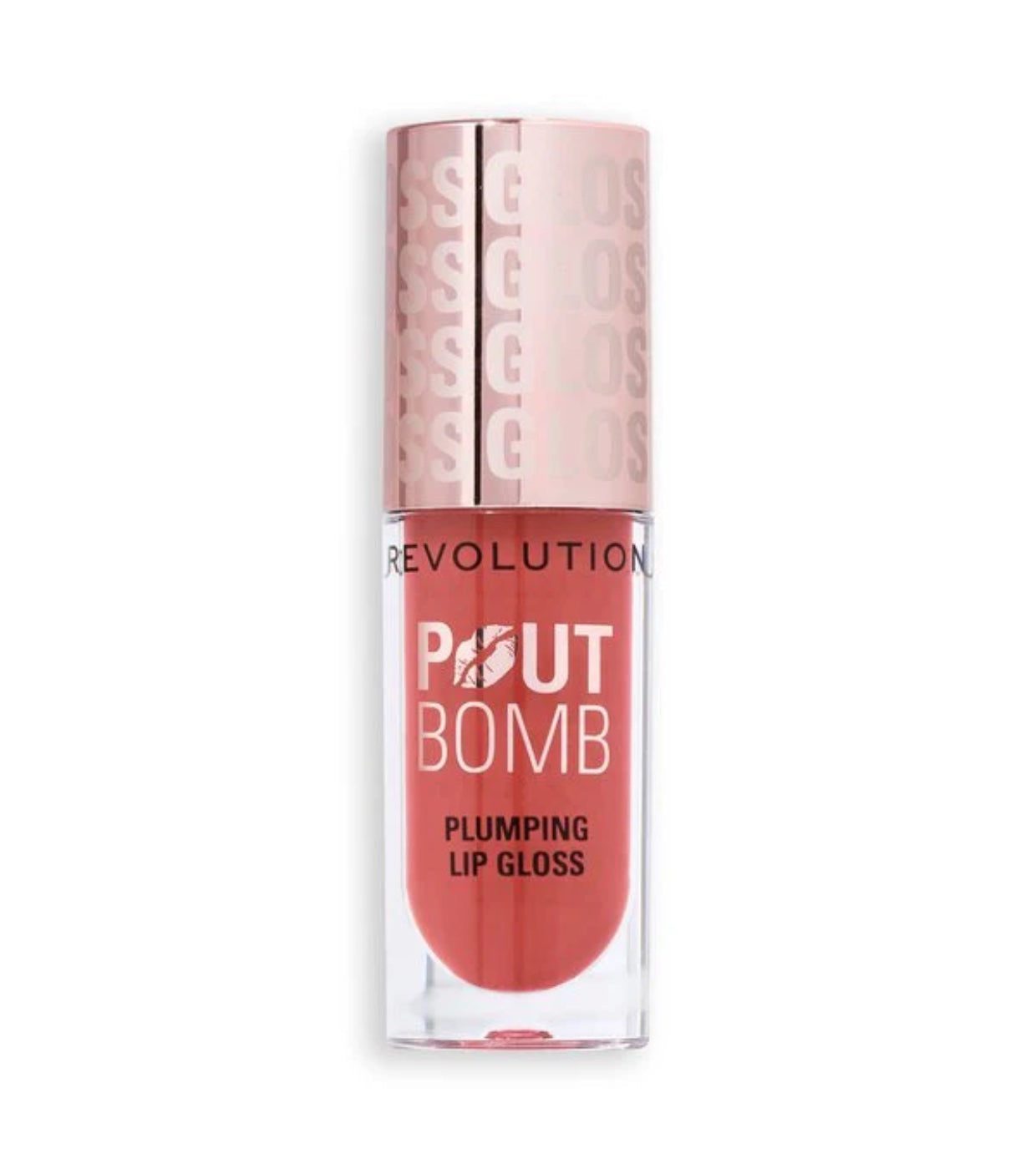 Revolution - Brilho Labial Volumizante Pout Bomb - Melba Warm Peach