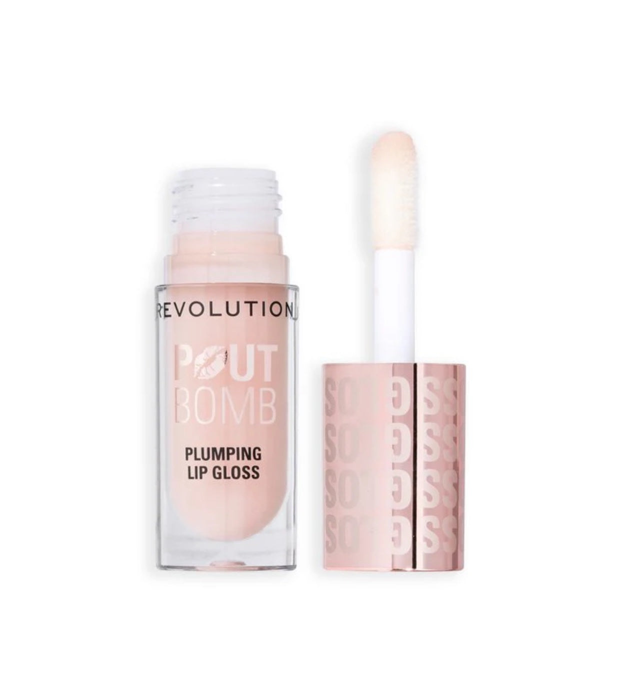 Revolution - Brilho labial volumizante Pout Bomb - Milky Sheer Holo