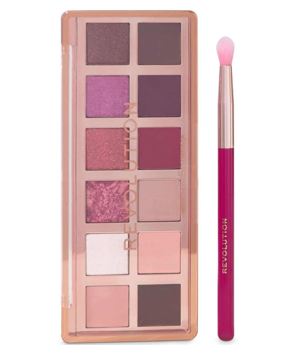 Revolution - Conjunto de presente com paleta de sombras e pincel Cherry Icon