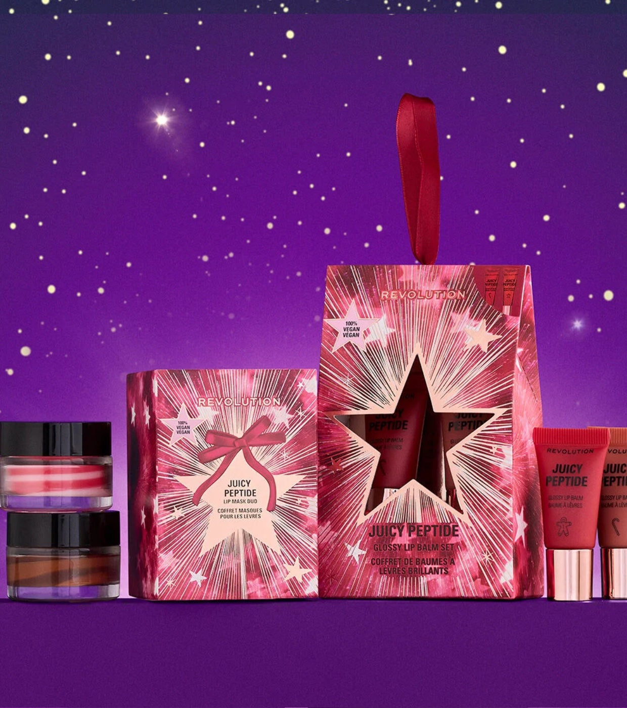 Revolution - Conjunto de presente Mini protetor labial Juicy Peptide
