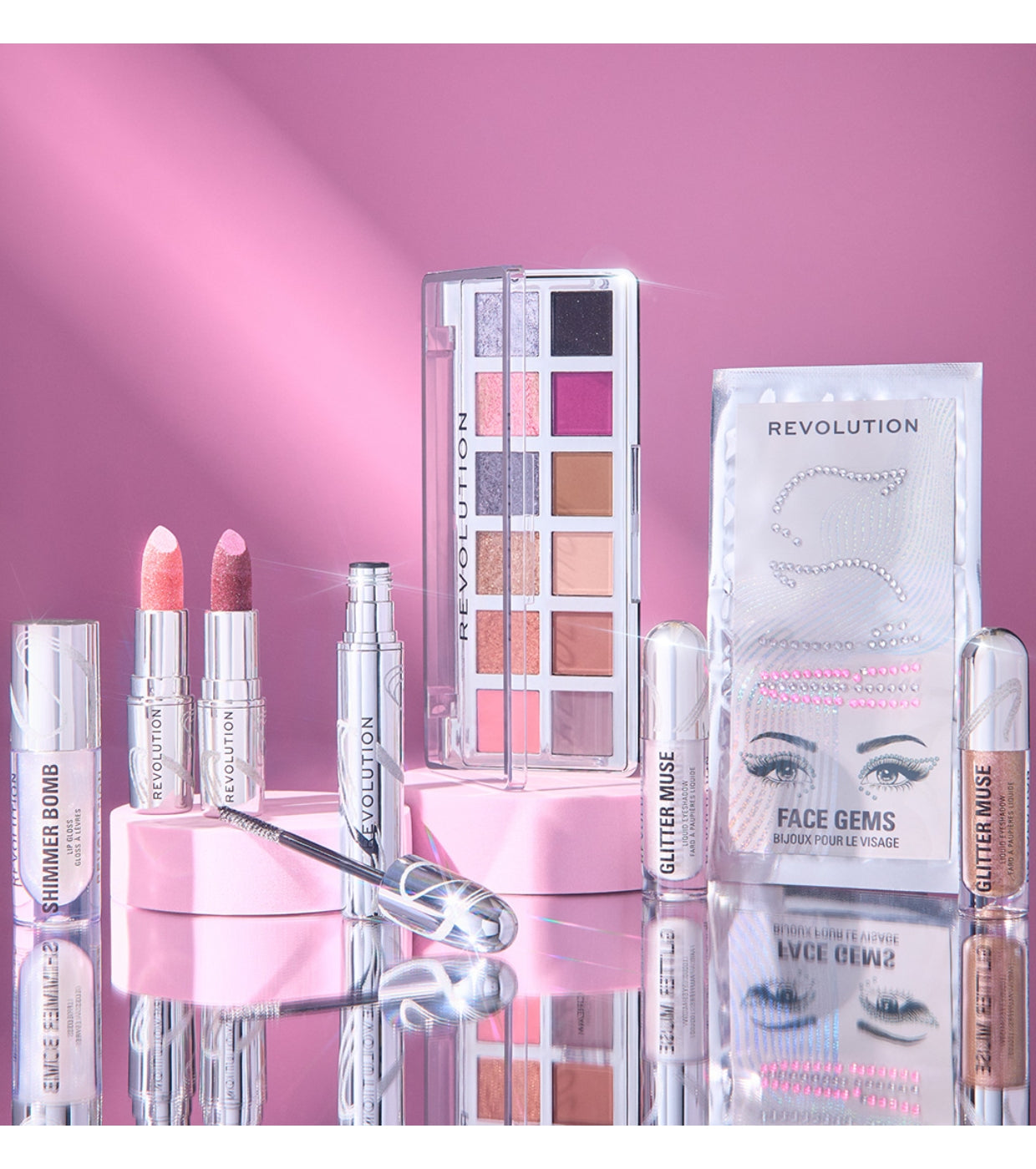 Revolution - *Metallic Muse* - Rímel Silver Glitter Top Coat