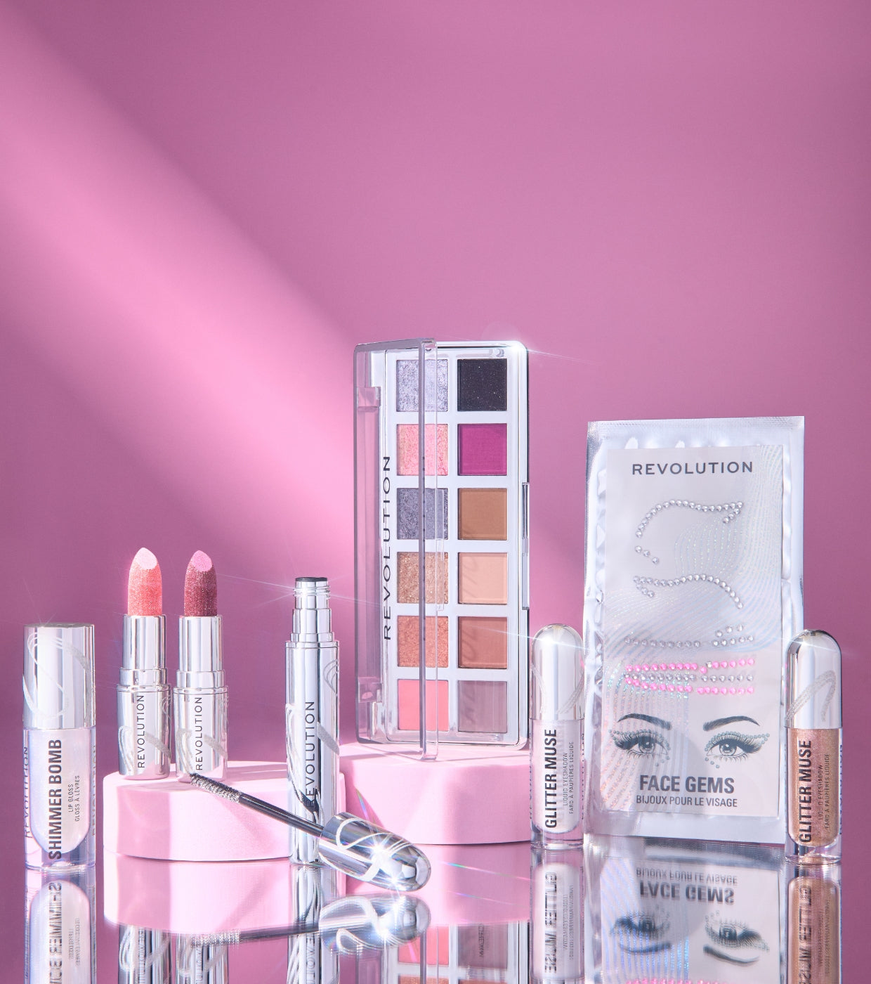 Revolution - *Metallic Muse* - Sombra líquida com glitter - Gold