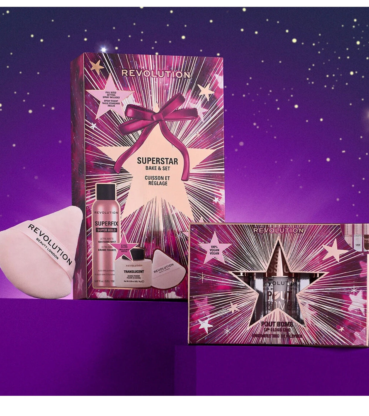 Revolution - Trio de Brilho Labial Volumoso Pout Bomb