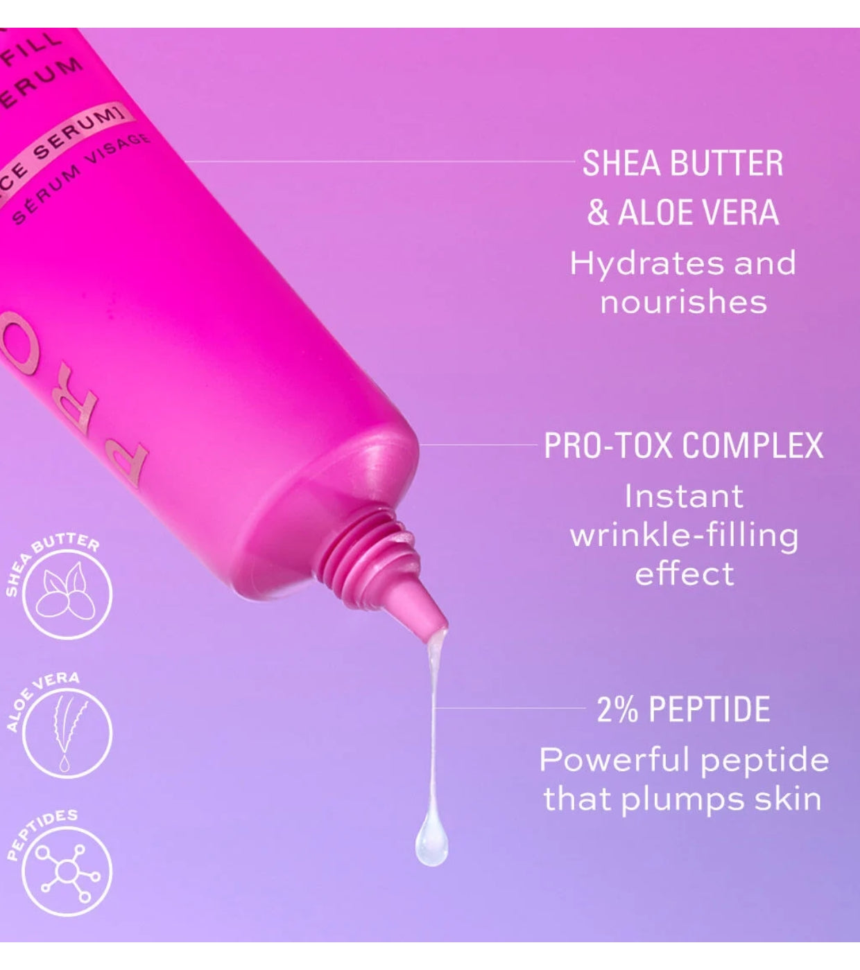 Revolution Pro - *Miracle Pro-Tox* - Sérum facial reparador e preenchedor de linhas