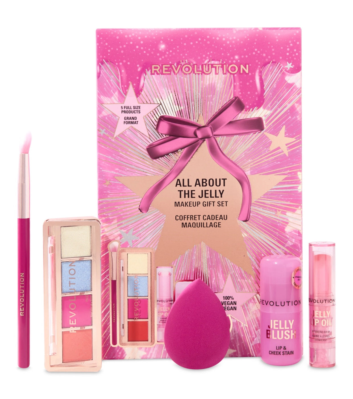 Revolution - Beauty All About The Jelly - Conjunto de maquiagem para presente