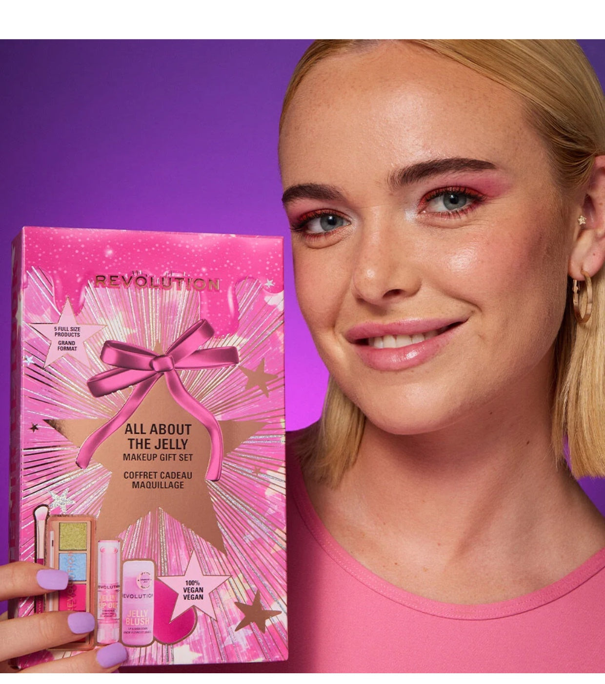 Revolution - Beauty All About The Jelly - Conjunto de maquiagem para presente