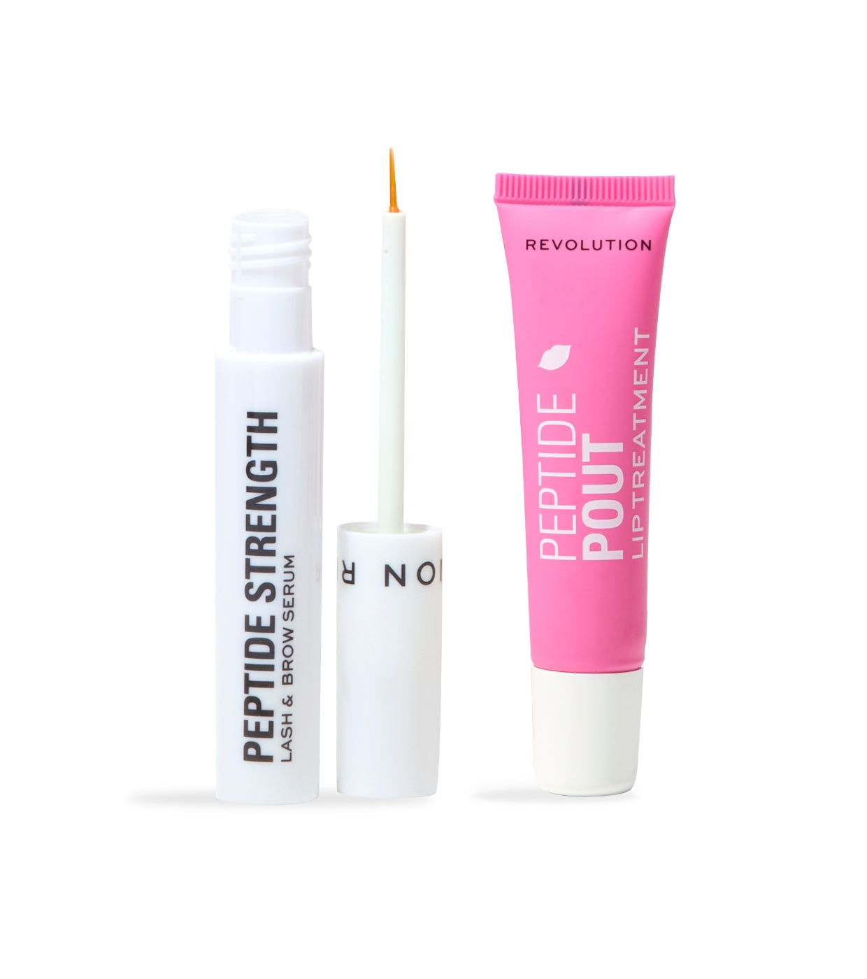 Revolution - Conjunto Peptide Power - Sérum para cílios e sobrancelhas Tratamento labial