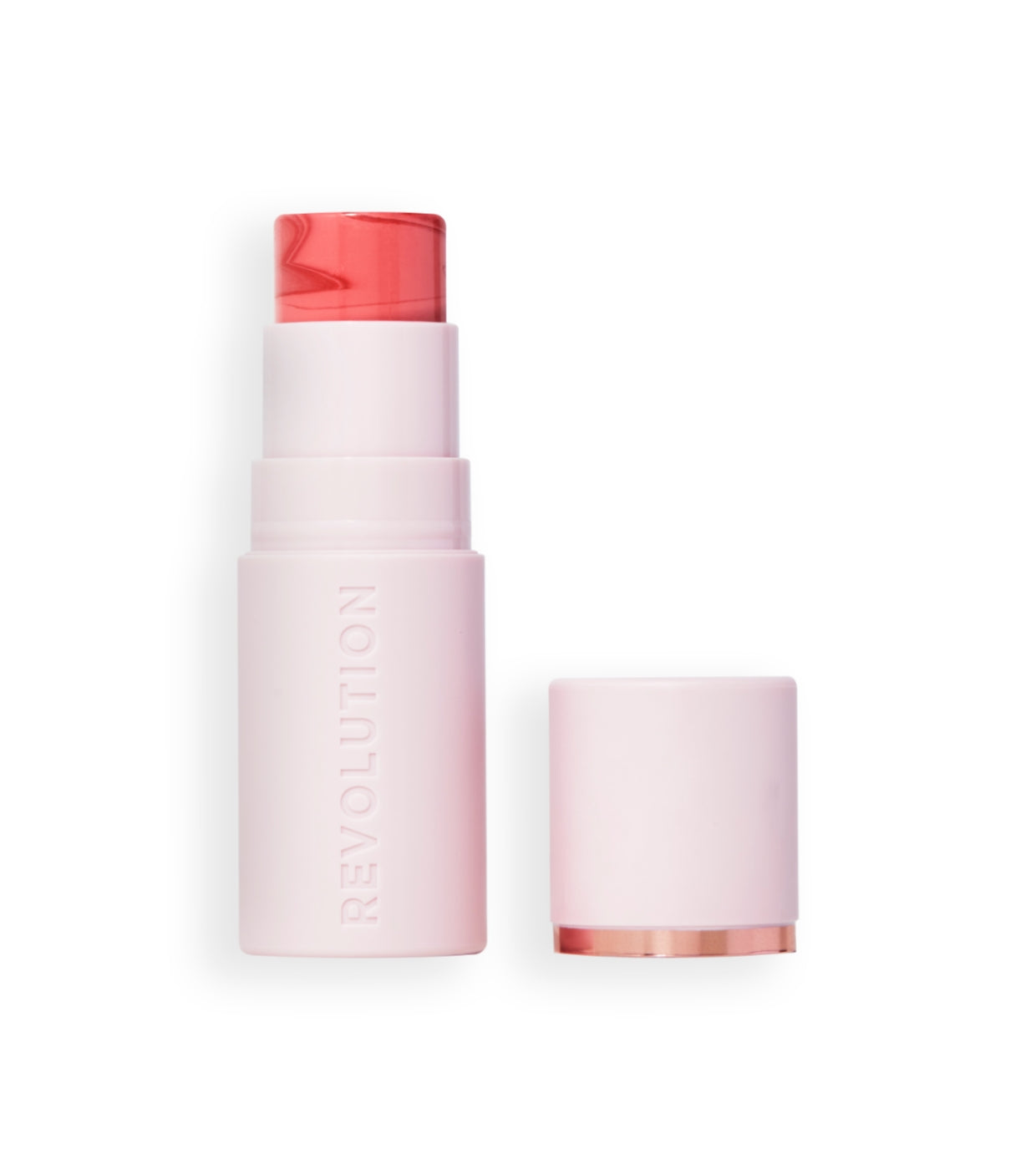 Revolution - Blush em bastão Skin Silk Marble - Rosy Cheeks
