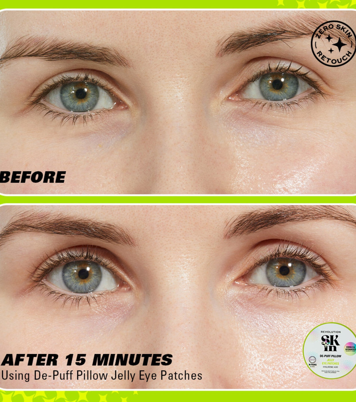 Revolution Skin - Tapa-olhos Jelly De-Puff Pillow