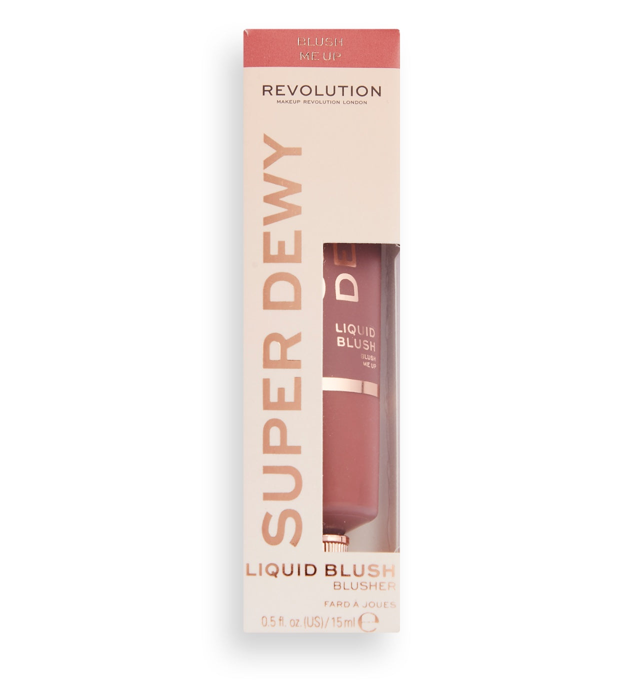 Revolution - *Super Dewy* - Liquid Blush - Blush Me Up