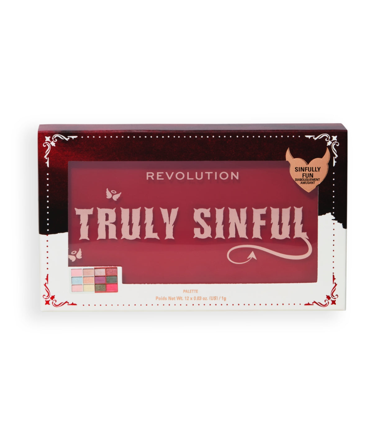 Revolution - *Truly Sinful Halloween* - Blood Paleta de sombras