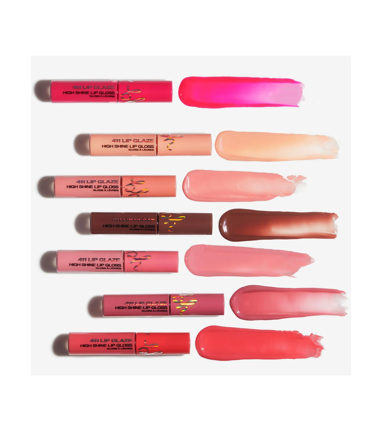BH Cosmetics - Brilho labial 411 Lip Glaze High Shine - Secret