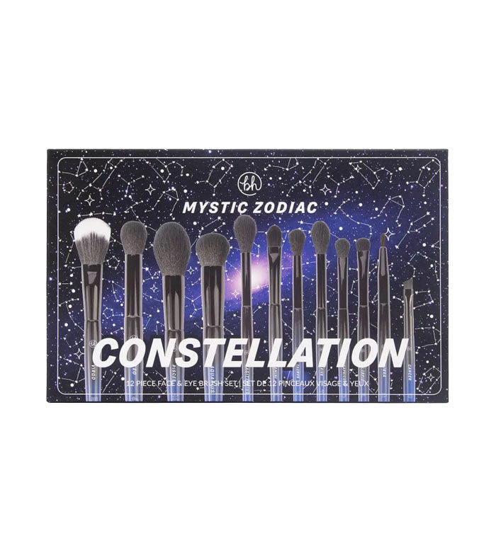 BH Cosmetics - *Mystic Zodiac* - Conjunto de 12 pincéis para rosto e olhos Constellation