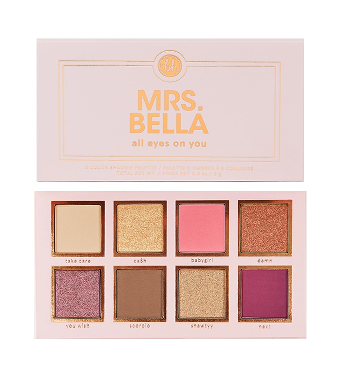 BH Cosmetics - *Mrs Bella* - Paleta de Sombras - All Eyes On You