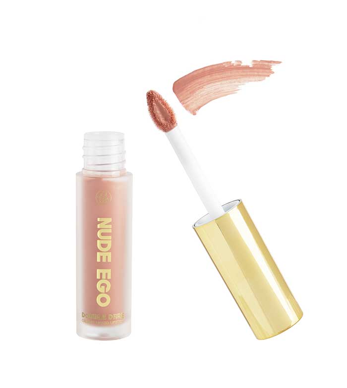 BH Cosmetics - *Nude Ego* - Batom Líquido Double Dare Creamy - Fierce