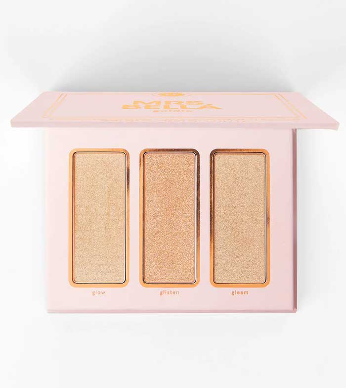 BH Cosmetics - paleta de iluminadores Mrs. Bella - Goldie