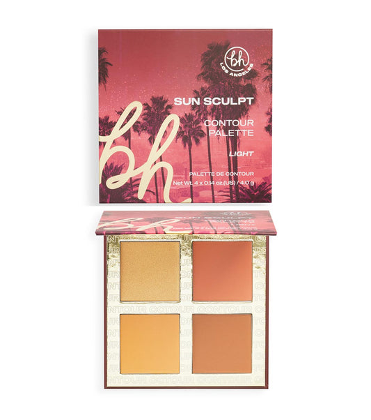 BH Cosmetics - Paleta de rosto Sun Sculpt Contour Palette - Light