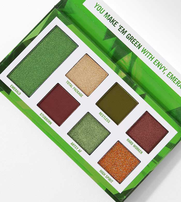 BH Cosmetics - Paleta de Sombras Emerald May