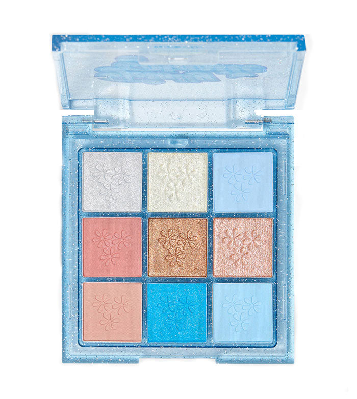 BH Cosmetics - *Totally Plastic* - Paleta de Sombras Iggy Azalea Mini -  Pele Azul