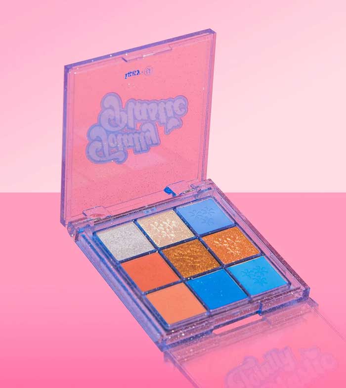 BH Cosmetics - *Totally Plastic* - Paleta de Sombras Iggy Azalea Mini - Pele Azul