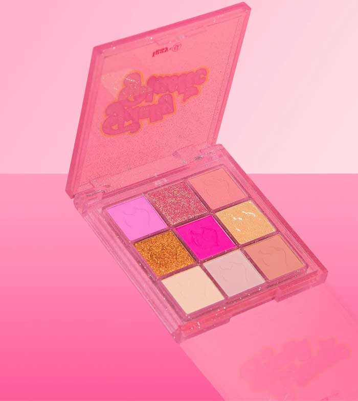 BH Cosmetics - *Totally Plastic* - Paleta de Sombras Iggy Azalea Mini - Pink sunglasses