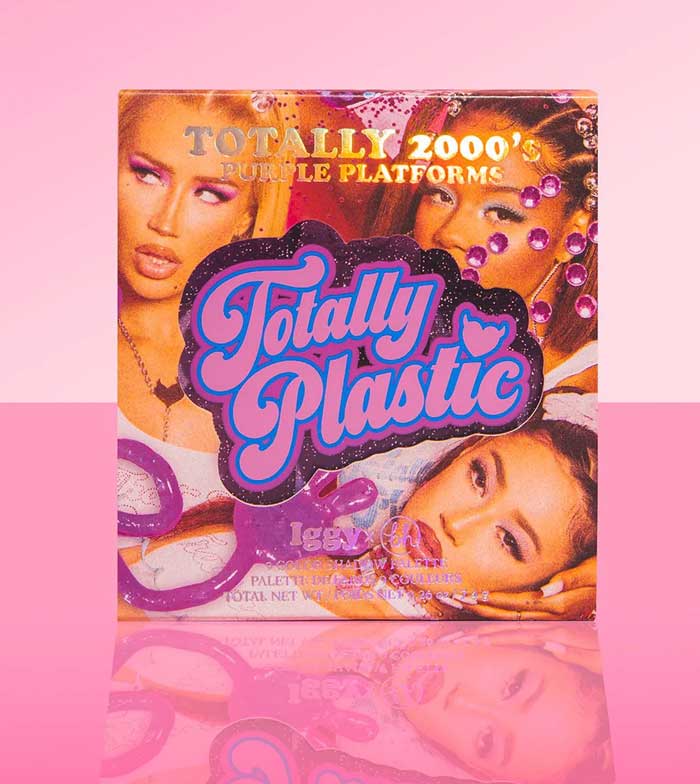 BH Cosmetics - *Totally Plastic* - Paleta de Sombras Iggy Azalea Mini - Purple platforms