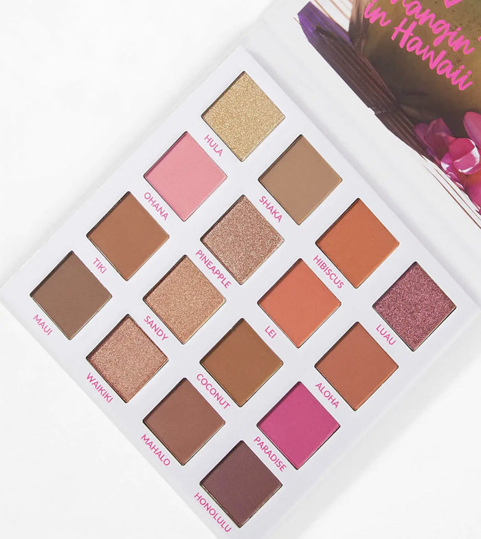 BH Cosmetics - *Travel Series* - Paleta de Sombras - Hangin' in Hawaii
