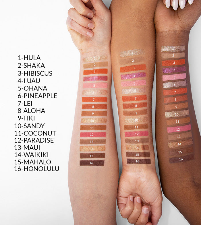BH Cosmetics - *Travel Series* - Paleta de Sombras - Hangin' in Hawaii