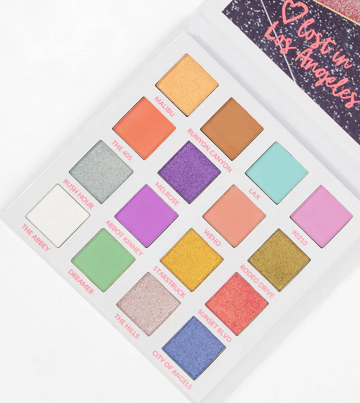 BH Cosmetics - *Travel Series* - Paleta de Sombras - Lost in Los Angeles