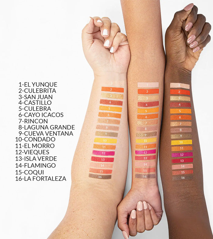 BH Cosmetics - *Travel Series* - Paleta de Sombras - Party in Puerto Rico