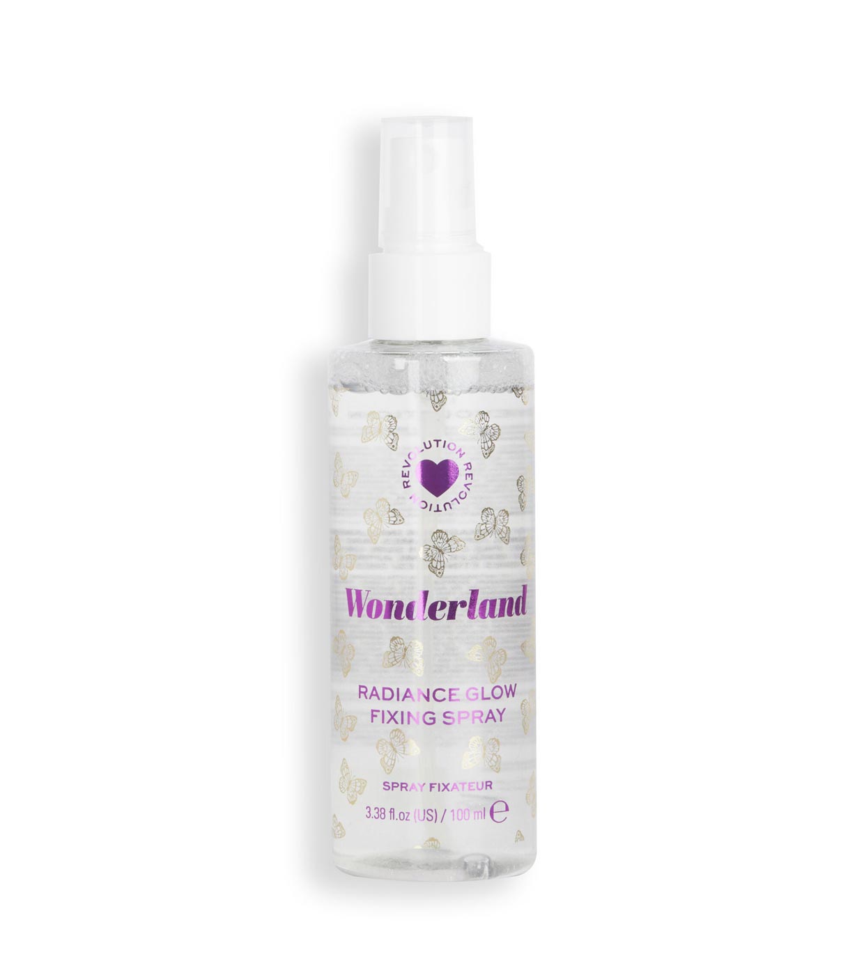 I Heart Revolution - *Butterfly* - Spray de fixação de maquiagem Wonderland Radiance Glow