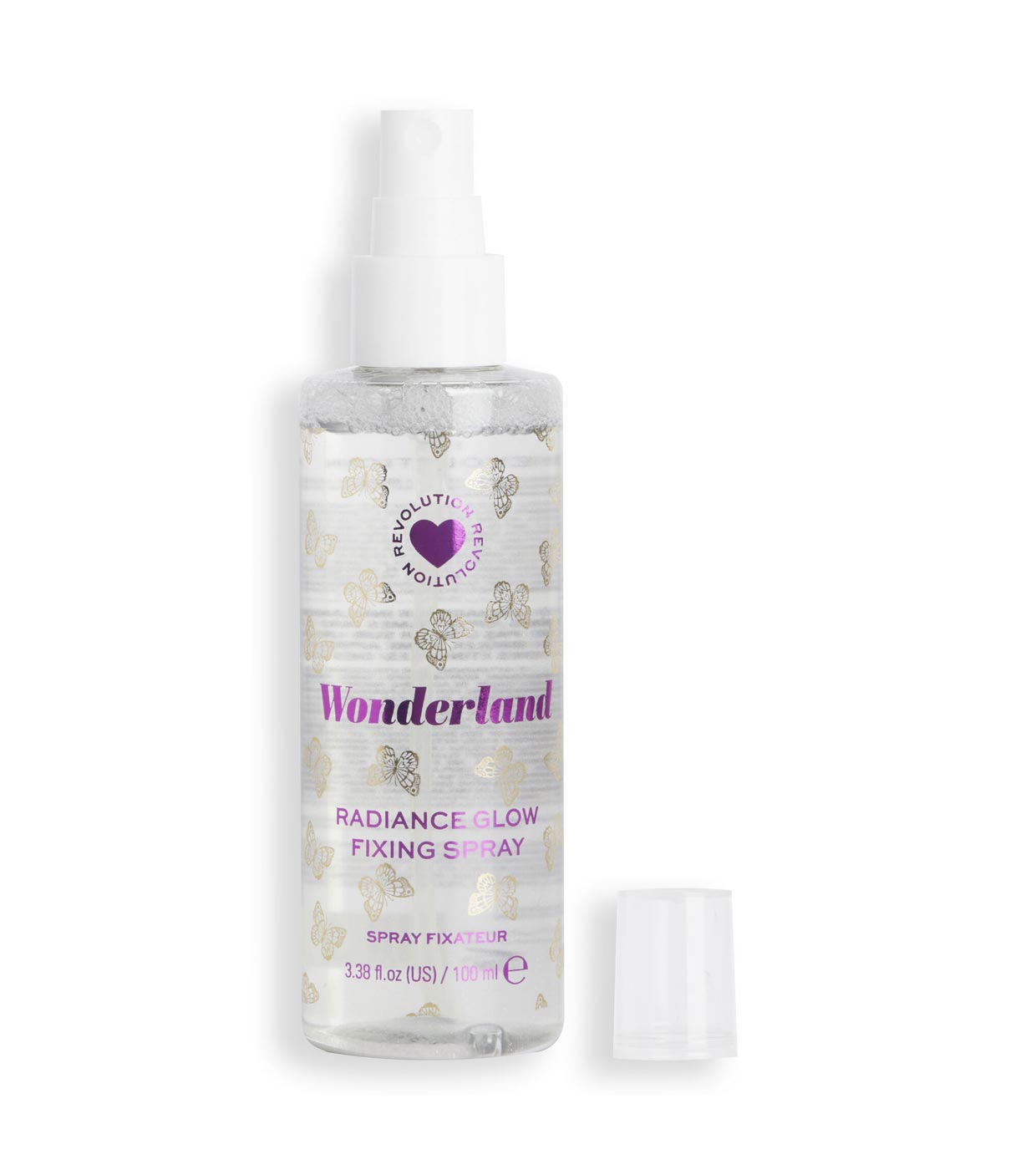 I Heart Revolution - *Butterfly* - Spray de fixação de maquiagem Wonderland Radiance Glow