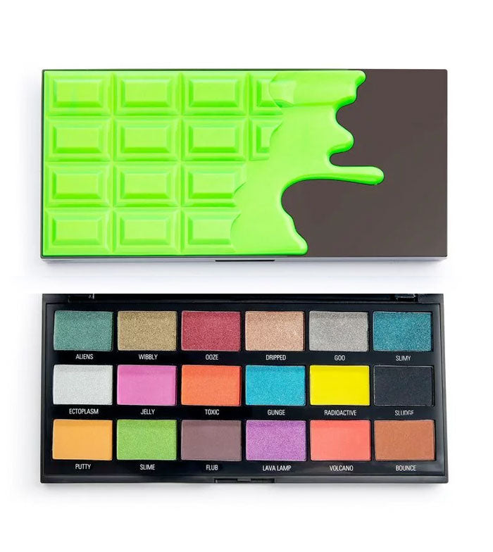 I Heart Revolution - *Halloween* - Paleta de sombras de olhos Chocolate - Slime