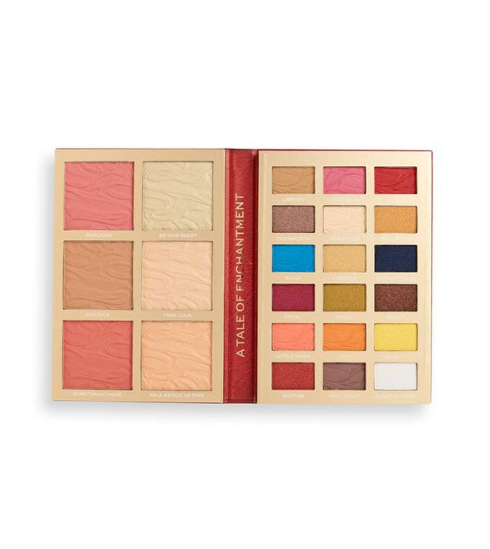 I Heart Revolution - *I Heart Revolution x Disney* - Paleta de olhos e rosto Storybook - Belle