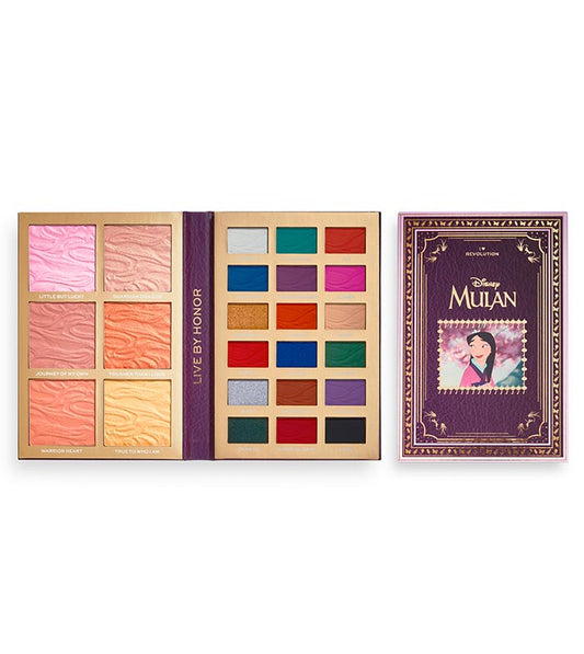 I Heart Revolution - *I Heart Revolution x Disney* - Paleta de olhos e rosto Fairytale - Mulan