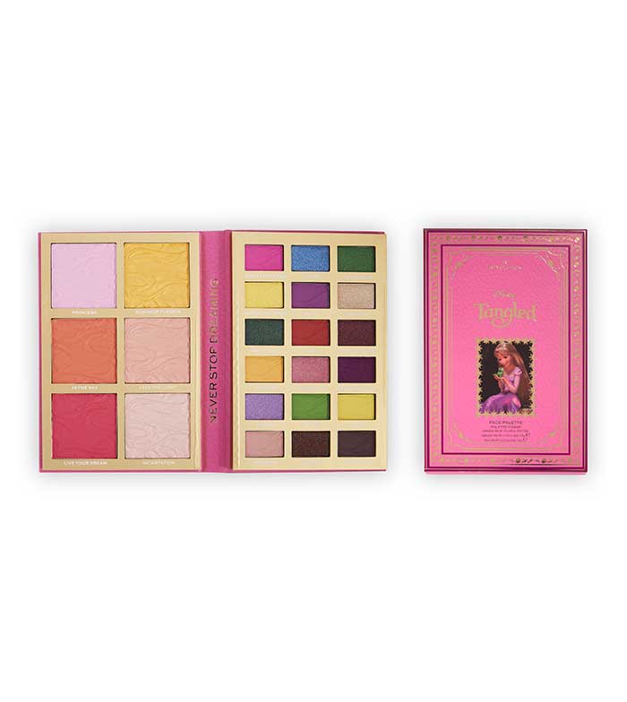 I Heart Revolution - *I Heart Revolution x Disney* - Paleta de olhos e rosto Fairytale - Tangled