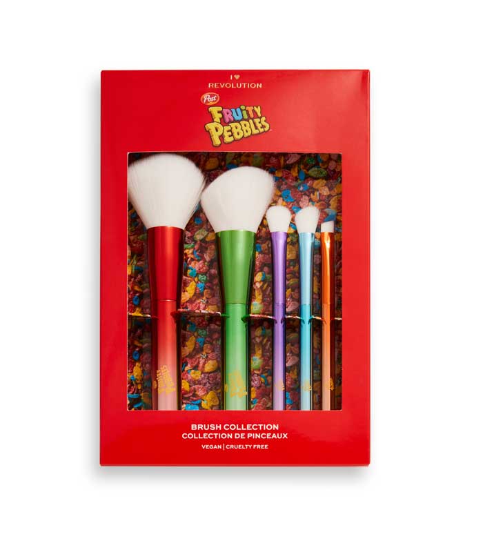 I Heart Revolution - *I Heart Revolution x Fruity Pebbles* - Conjunto de pincéis